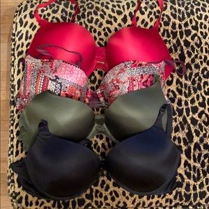 4 for The $ of one VS Bombshell and Very Sexy Bras